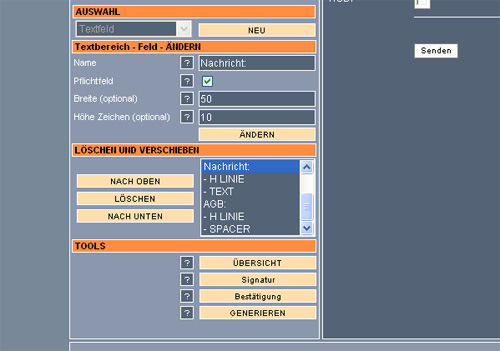 Formulargenerator